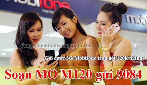 Hướng dẫn đăng ký 3G Mobifone trọn gói 120k/tháng
