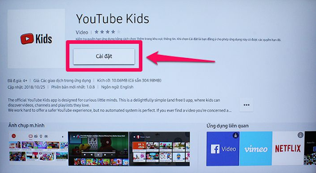 Cách tải và sử dụng ứng dụng Youtube Kids