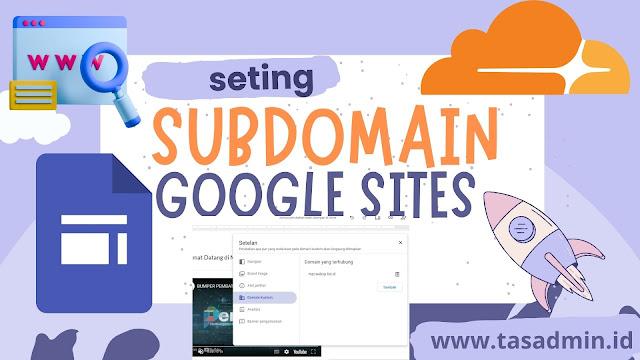 Cara Seting Subdomain Google Sites Cloudflare