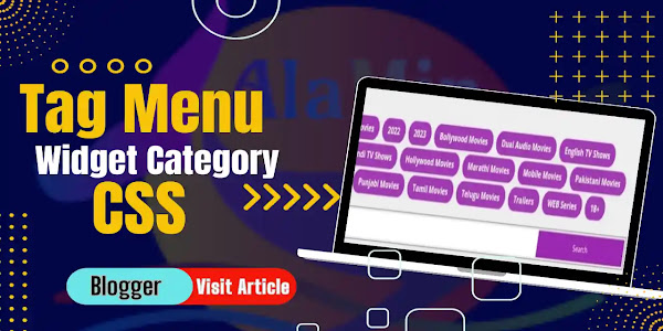 How to Tag Menu Category create 