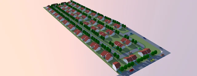 site plan perumahan subsidi