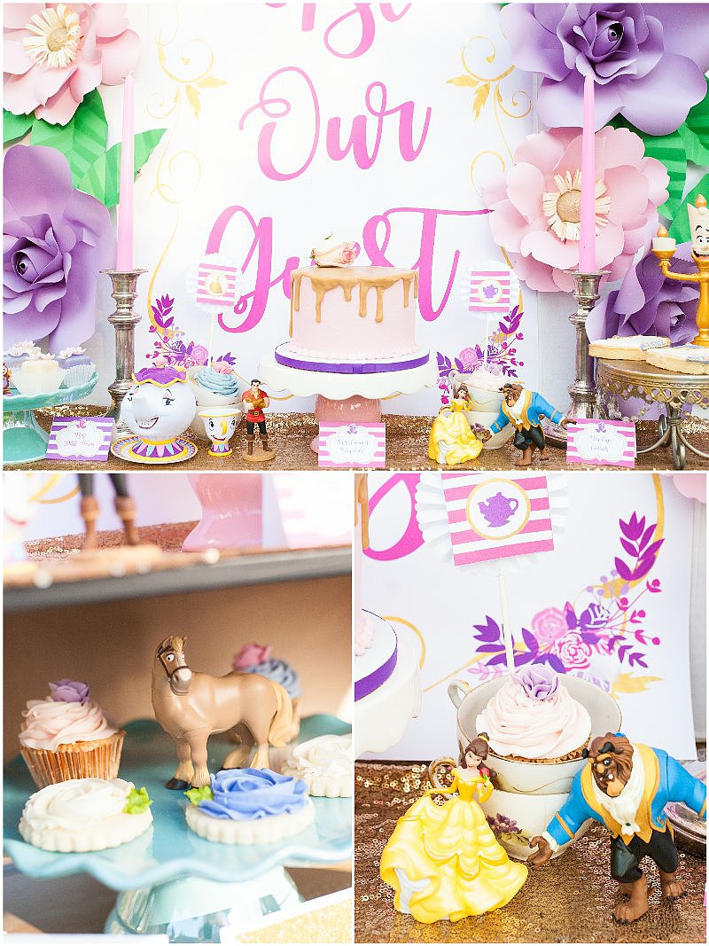 Anniversaire La Belle Et La Bete Fetes Party Printables