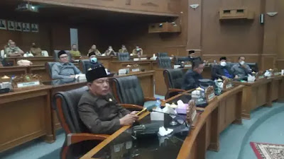 DPRD Muaro Jambi Gelar Rapat Penyampaian Hasil Reses Pertama 2021