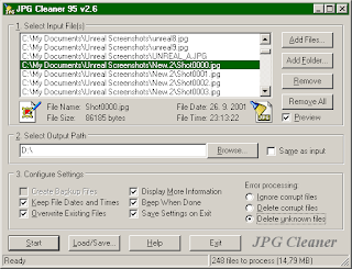 برنامج JPG Cleaner 