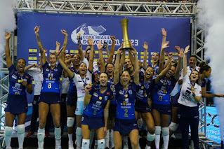 Minas Campeão da Copa do Brasil Feminina de Vôlei de 2023