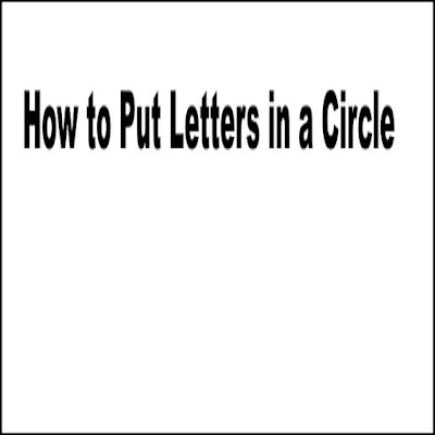 How to put Letters in a Circle - potatoshop Tutorial by gvan42