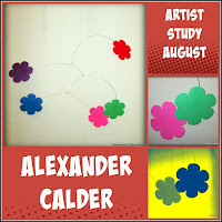 Artist Study - Alexander Calder on the Virtual Refrigerator, an art link-up hosted by Homeschool Coffee Break @ kympossibleblog.blogspot.com #virtualfridge