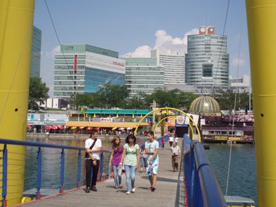 Footbridge over the Danube