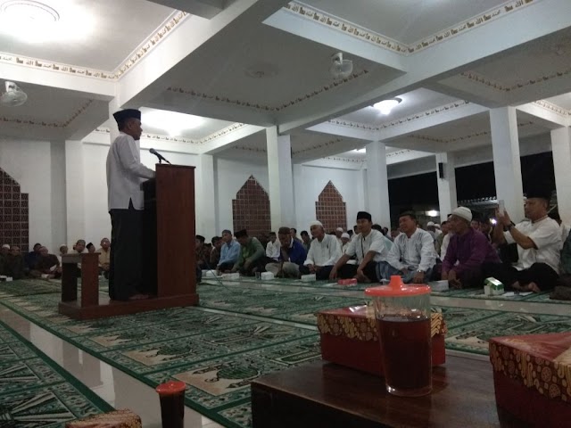 DANRAMIL 09 GROGOL HADIRI PENGAJIAN FORUM SILATURAHMI PENGURUS MASJID SE KECAMATAN