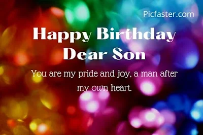 Top 15+ Happy Birthday Wishes To My Son Images Quotes 2020