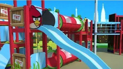 Angry Birds Buat Taman Bermain