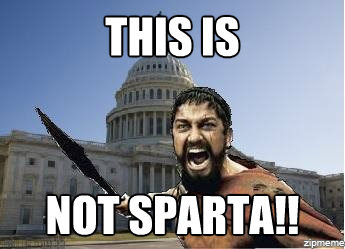 This is not Sparta