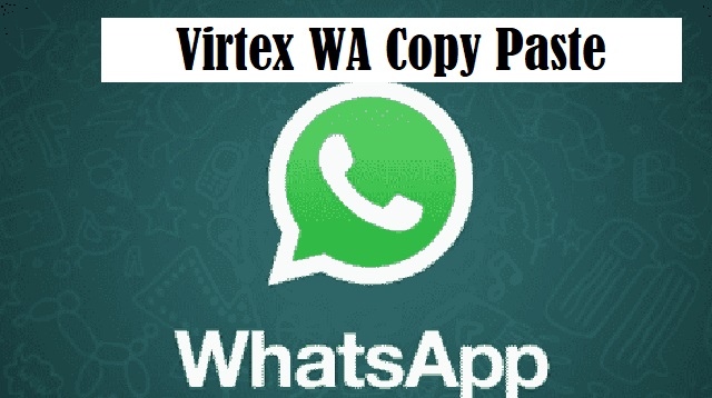 Virtex WA Copy Paste