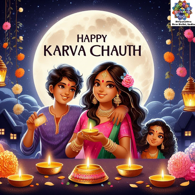 Happy Karwa Chauth Puja Rituals Muhurat Wishes & Greetings