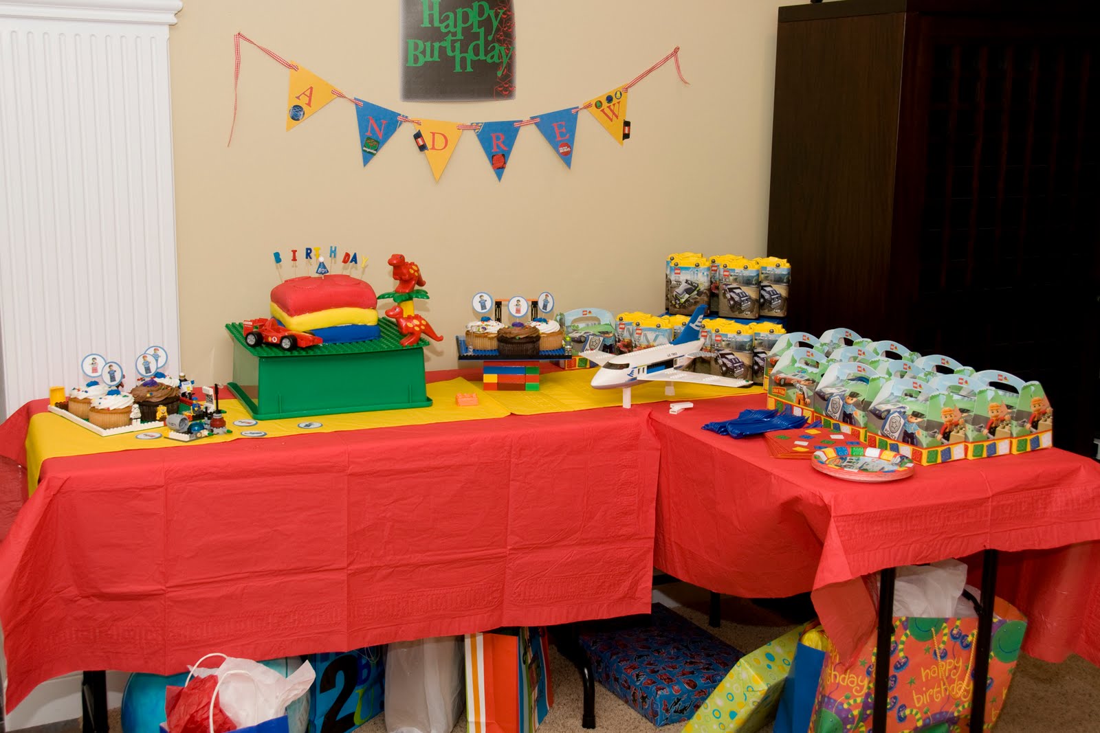  Lego  Birthday  Party  The Polkadot Chair