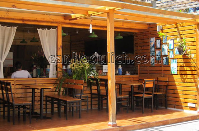 Villa có phục vụ cafe