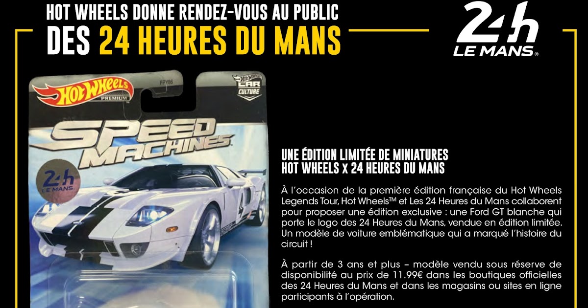 Une miniature Hot Wheels exclusive pour les 24h du Mans ! - Mininches