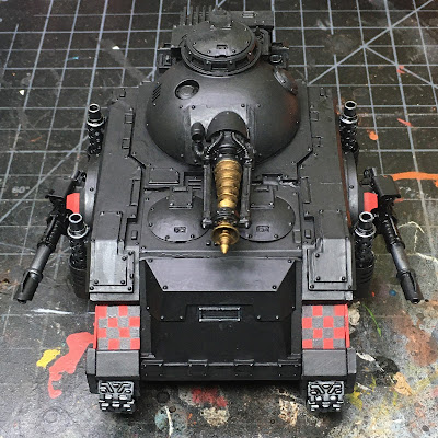 Horus Heresy Dark Angels Legion Predator Squadron WIP