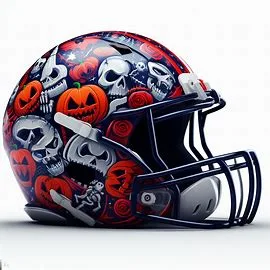 Louisiana Tech Bulldogs Halloween Concept Helmets
