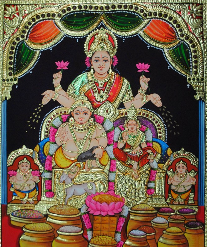 Beautiful Tanjore Paintings For Inspiration