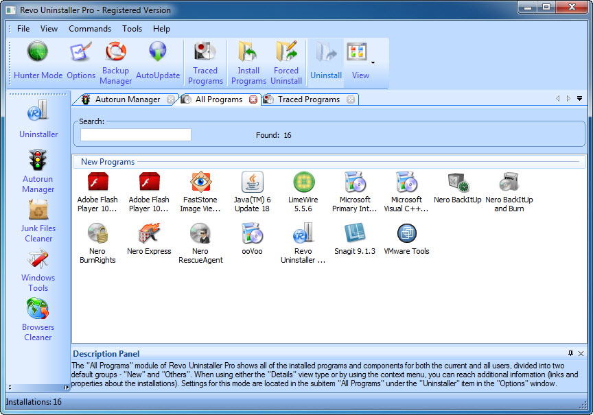 Revo Uninstaller Portable m - Portable software for