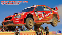 Hasegawa 1/24 SUBARU IMPREZA WRC 2005 '2006 RALLY ITALIA' (20614) Color Guide & Paint Conversion Chart