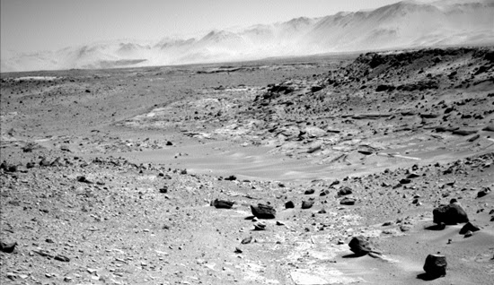 Inilah Letak Robot Curiosity Saat Ini di Planet Mars 