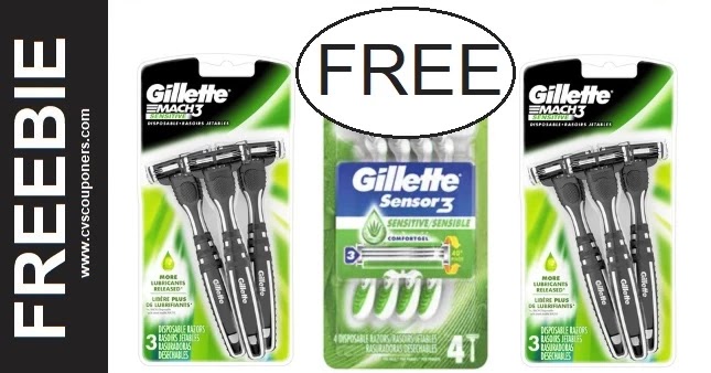 FREE Gillette Razor CVS Deal