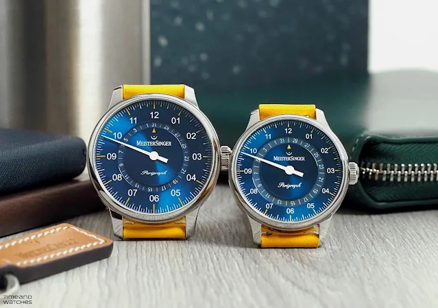 Review: MeisterSinger Perigraph special models, 38 mm and 43 mm