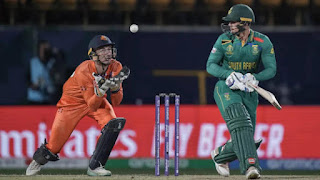 नीदरलैंड से हार के बावजूद दक्षिण अफ्रीका तीसरे स्थान पर बरकरार
