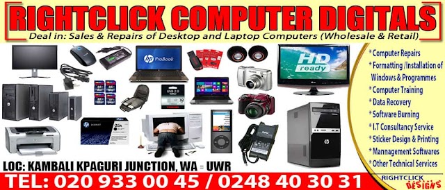 Call Right Click Computers Digitals For Computer Repairs And Accessories 