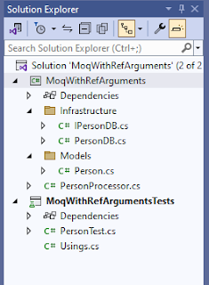 Mocking Methods With Ref Arguments Using Moq Framework In C#