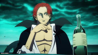 ワンピース アニメ 1081話 シャンクス ONE PIECE Episode 1081 SHANKS