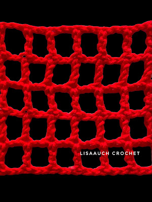 mesh crochet easy free crochet pattern