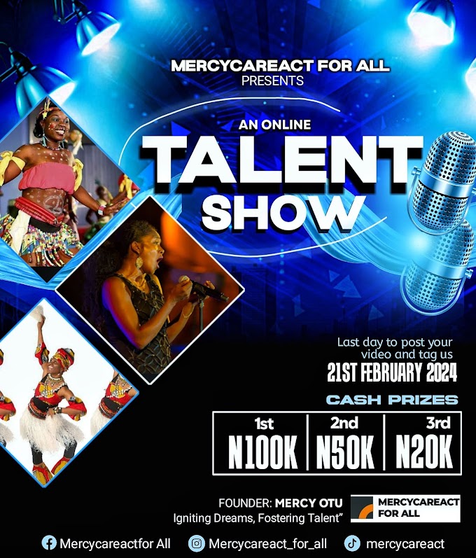 Mercy Care Act For All Launches Online Talent Show with Cash Prizes