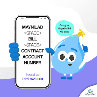 How to Received Maynilad Water Bill on your Mobile