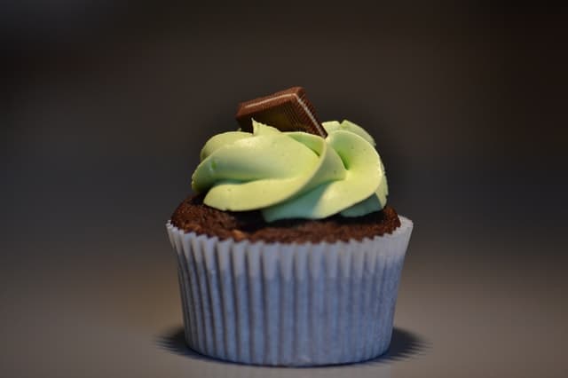 Cupcake with Nutella