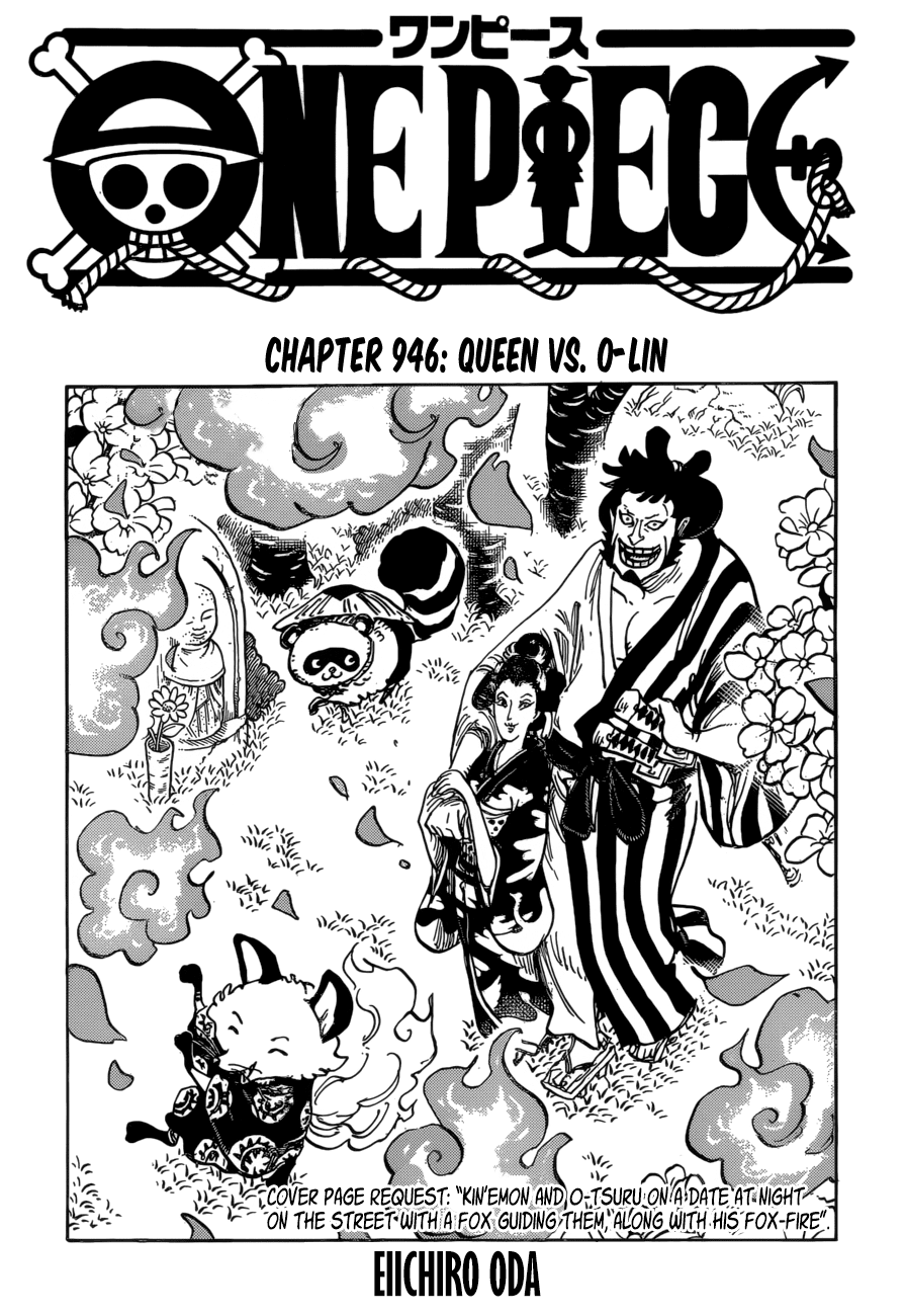 Image result for cover komik one piece chapter 946