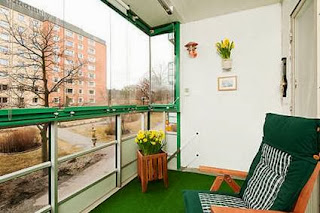 Artificial Turf on a balcony or terrace