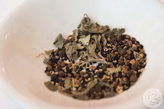 image of spices at Awash Ethiopian restaurant in Brooklyn, New York