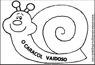 Leitura e interpretação alfabetização,o caracol vaidoso