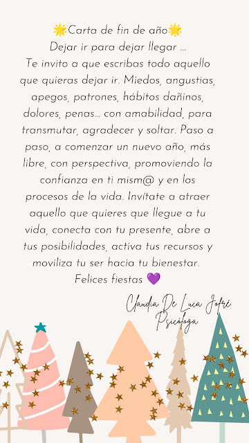 Carta de fin de año