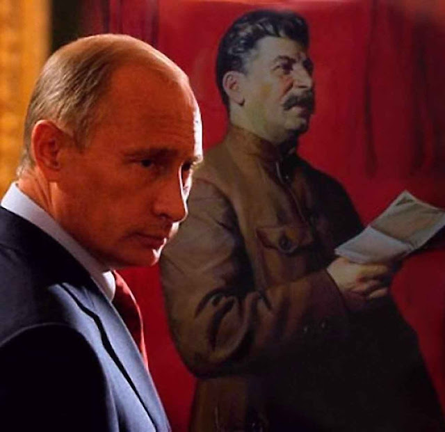 Hiper-nacionalista, saudosista da URSS, admirador de Stalin, acuado pela crise econômica, Putin dispõe de 7.000 bombas atômicas