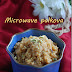 Microwave palkova