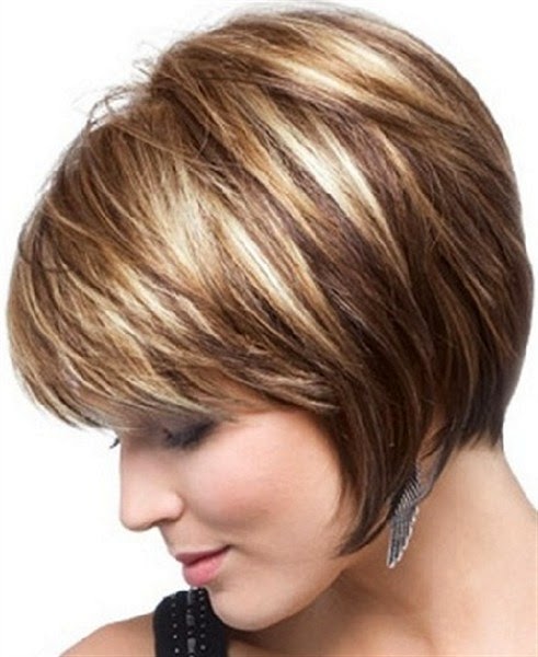 short hair bobs layered for women trends 2015