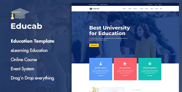 Best University Education Joomla Template