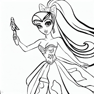 Divirta-se com nossos Desenhos Barbie para Colorir! Ideal para estimular a criatividade e o aprendizado das crianças.