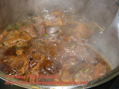 Braised Lamb - Cooking Procedure