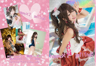 [Cosplay] Honami Shizuku 穂南しずく happyx２ smiling♥ Shimamura Uzuki (島村 卯月)