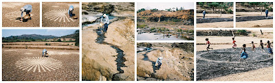 richard long rice ashrey water warli land